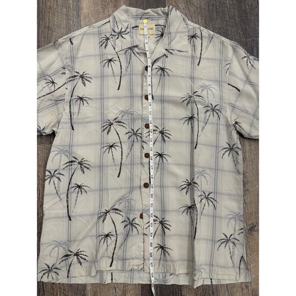 Joseph & Feiss Men's Silk Hawaiian Shirt - Picture 4 of 6